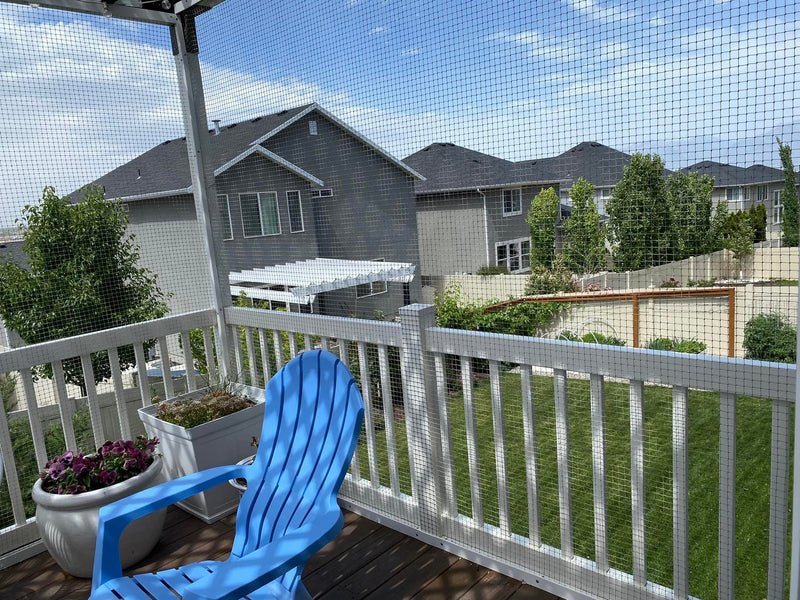 Cat-proof deck enclosures