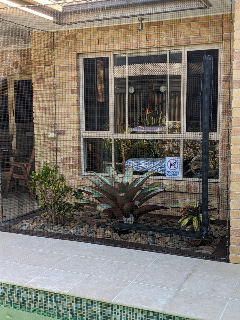 Cat netting for windows