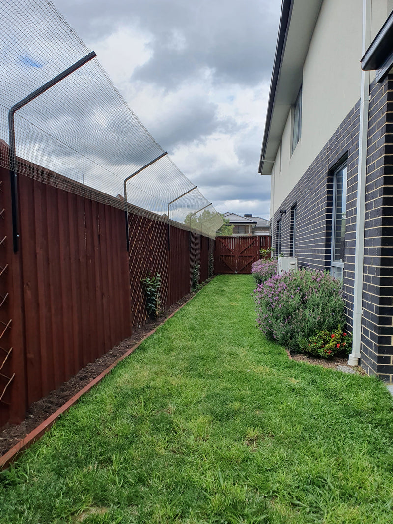 Cat-proof fence netting