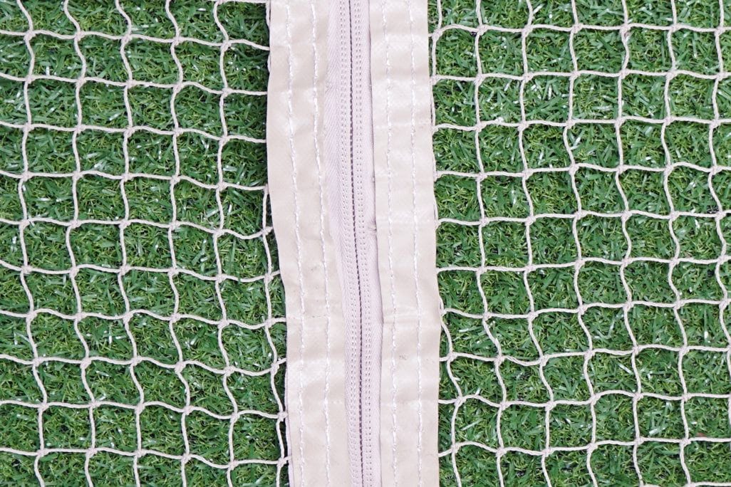 Catnets "Easy-Fit" Premium Zippers Stone "Easy-Fit" Zipper : Vertical (5'9") - Stone