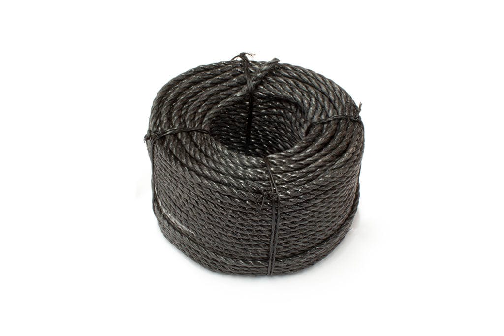 Catnets Edging Rope (Black or Stone) Edging Rope: 164ft Bulk Roll