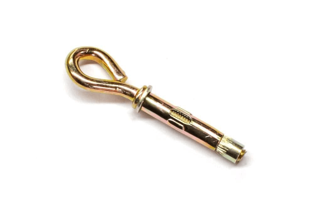 Catnets Wire Rope Fastening & Clips 5 Pack Eye bolt head Expansion Anchor - 5pk