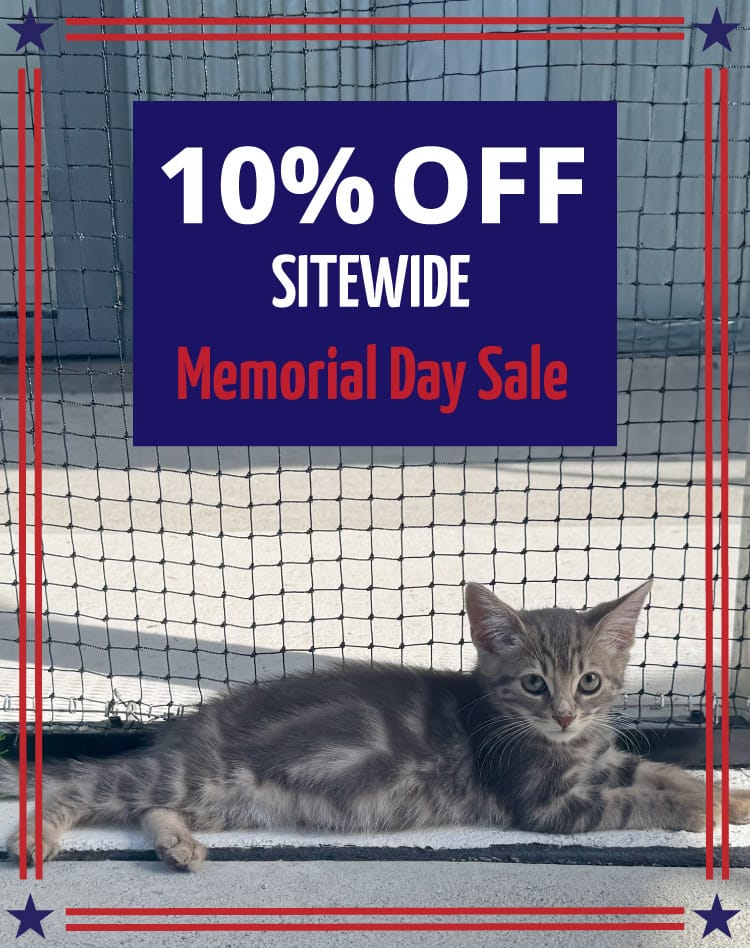 Memorial Day Sale — 10% off sitewide — mobile banner