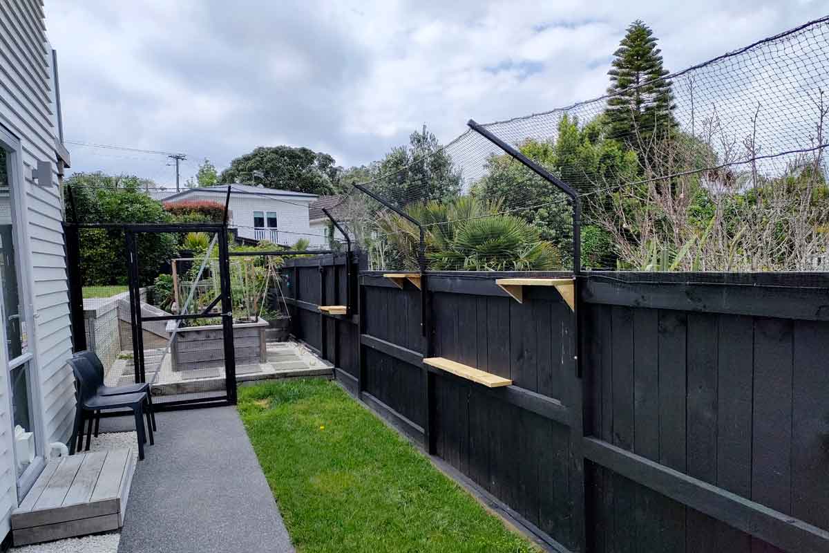 Angled Extensions Angled Fence Extension bracket 10pk – Catnetting