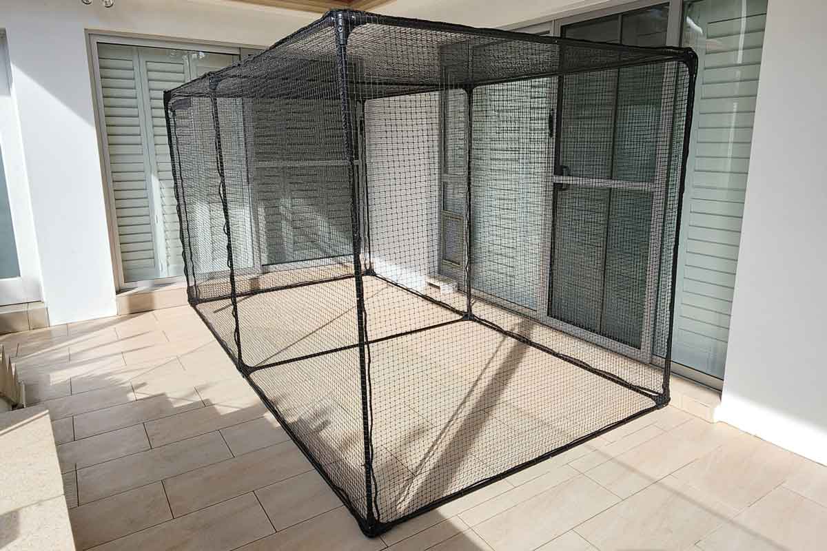 Catnetting Double Size Classic Portable Catio 11'8"
